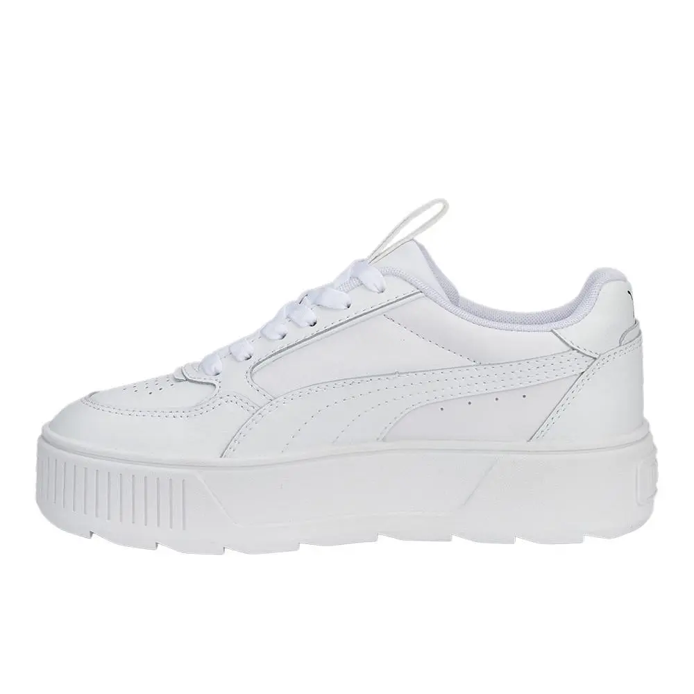 Puma shoes - PUMA Karmen Rebelle Cout Perforated Platform - 38721201 - White 8