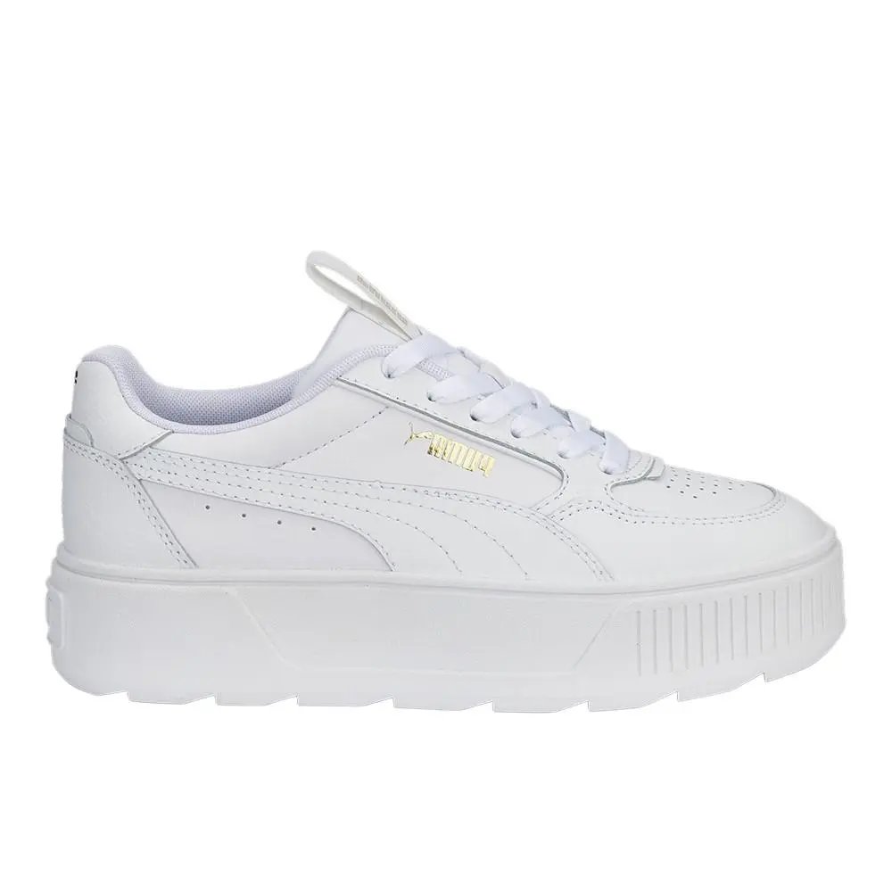 Puma shoes - PUMA Karmen Rebelle Cout Perforated Platform - 38721201 - White 6