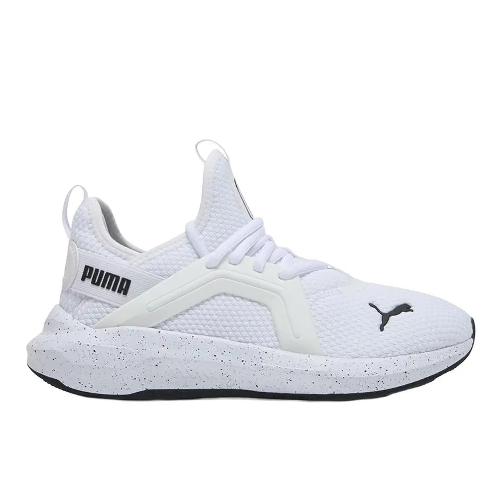 Puma Softride Enzo 5 Speckle Lace Up Womens White Sneakers Casual Shoes 3121550