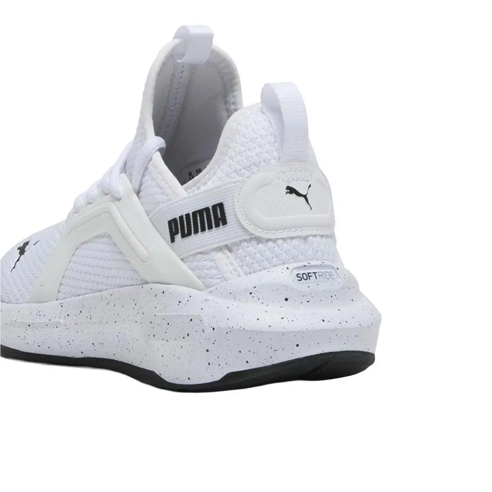 Puma shoes - PUMA Softride Enzo 5 Speckle Lace Up - 31215501 - White 5