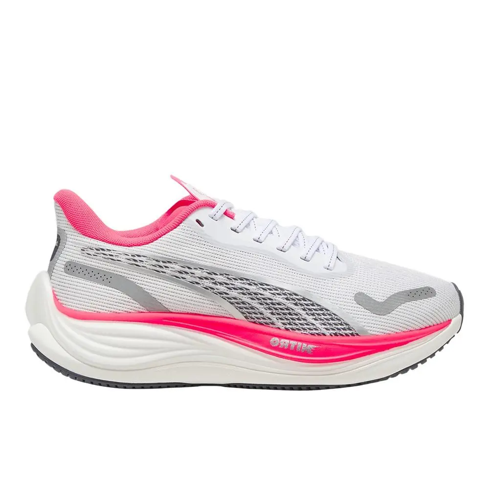 Puma Velocity Nitro 3 Running Womens White Sneakers Athletic Shoes 37774910