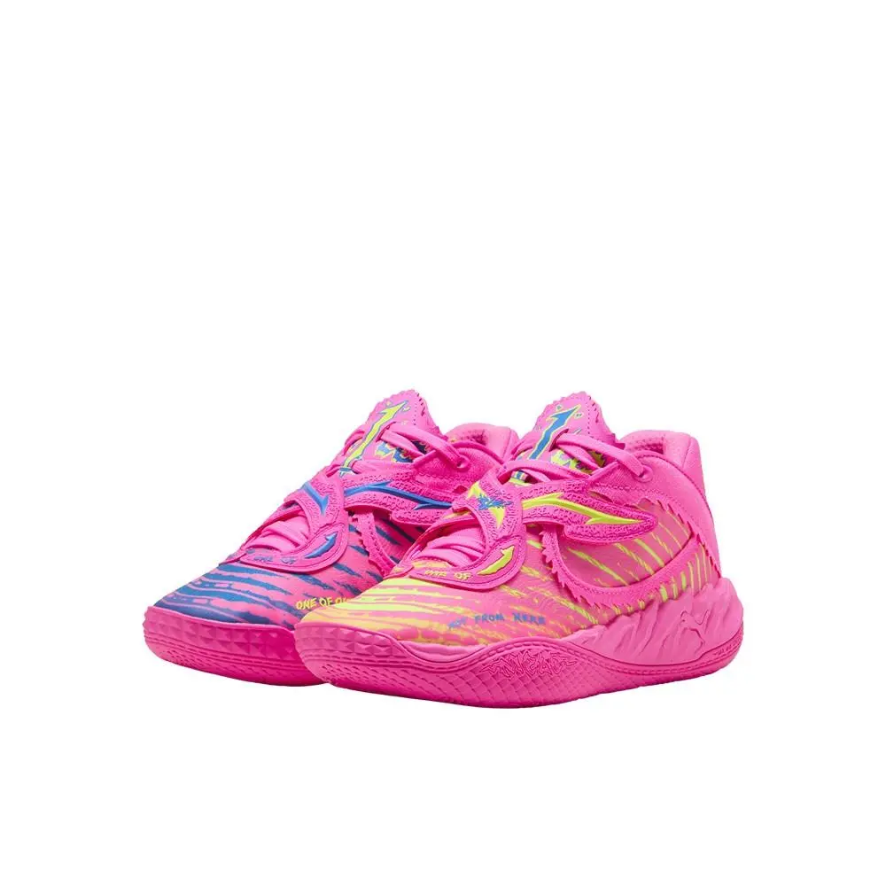 Puma shoes - PUMA Mb.05 Showtime Basketball  Youth - 31360001 - Pink 8