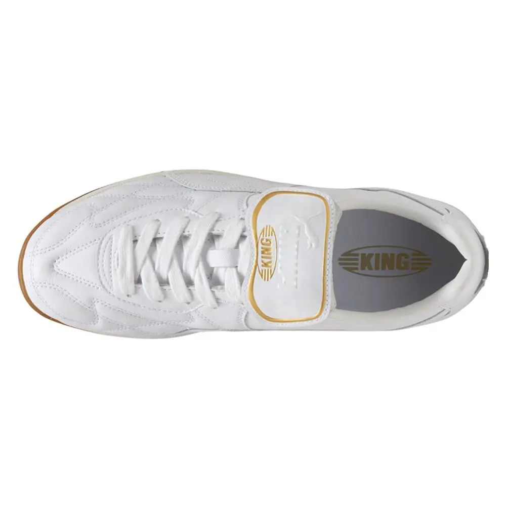 Puma shoes - PUMA King Indoor Lace Up - 40168302 - White 8
