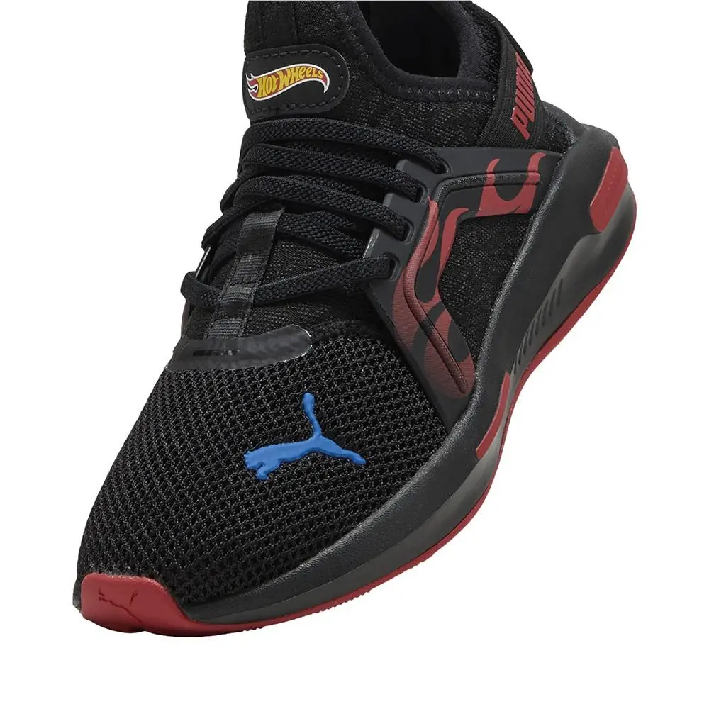 Puma shoes - PUMA Softride Enzo Lace Up Sneaker Youth - 40228901 - Black 4
