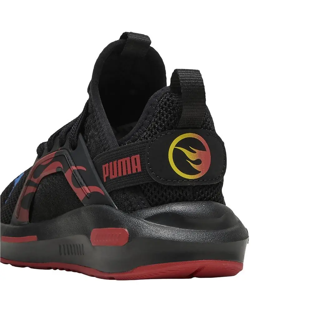 Puma shoes - PUMA Softride Enzo Lace Up Sneaker Youth - 40228901 - Black 5