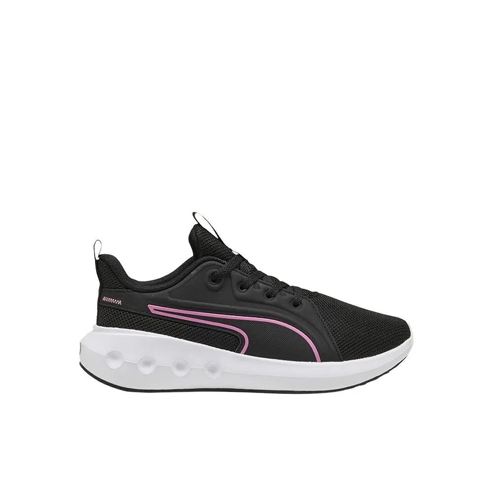 Softride Carson Lace Up Youth Girls Black Sneakers Casual Shoes 40155507 by Puma