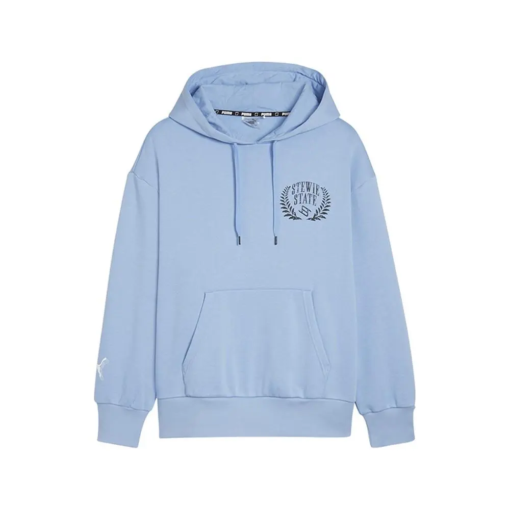 Stewie X Water Pullover Hoodie Womens Blue Casual Outerwear 62280401 by Puma