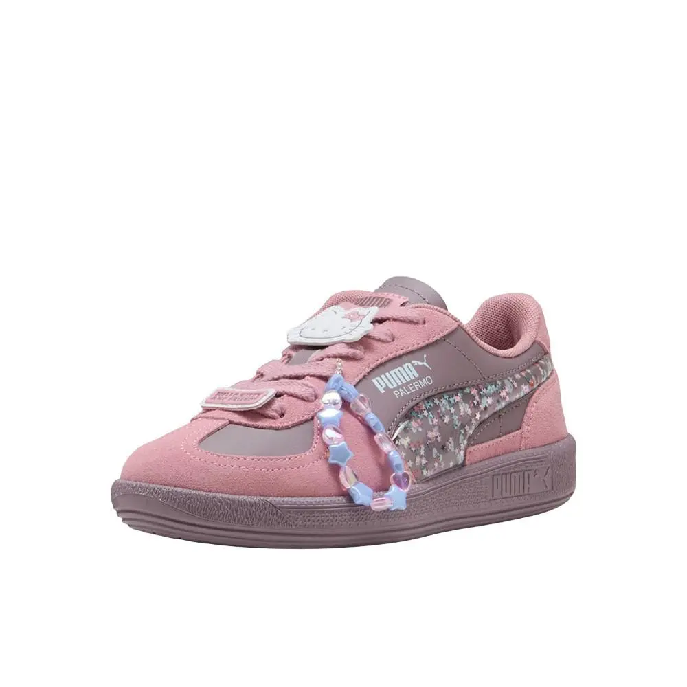 Puma shoes - PUMA  X Hello Kitty And Friends Palermo Lace Up  Youth - 40338801 - Pink, Purple 0