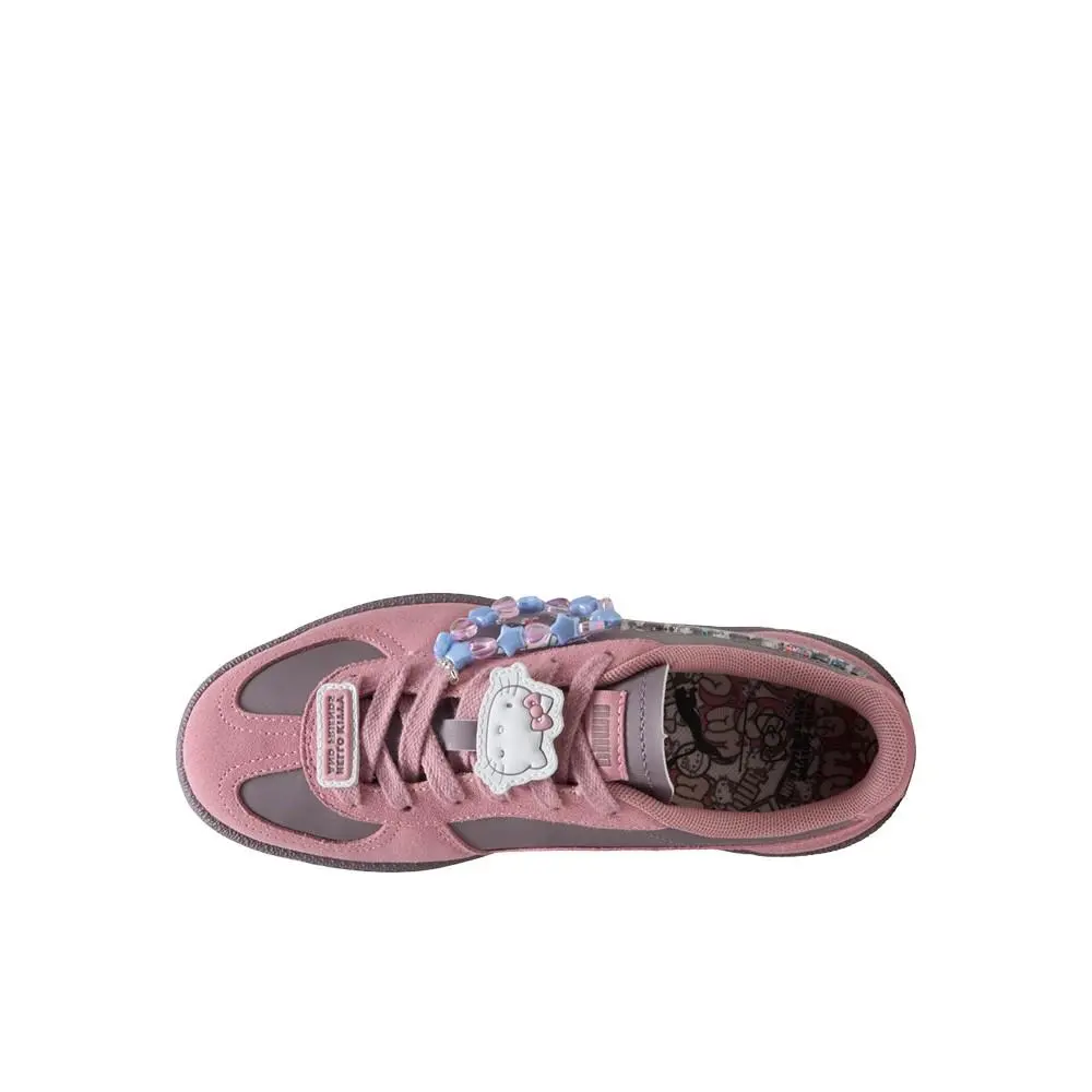 Puma shoes - PUMA  X Hello Kitty And Friends Palermo Lace Up  Youth - 40338801 - Pink, Purple 2