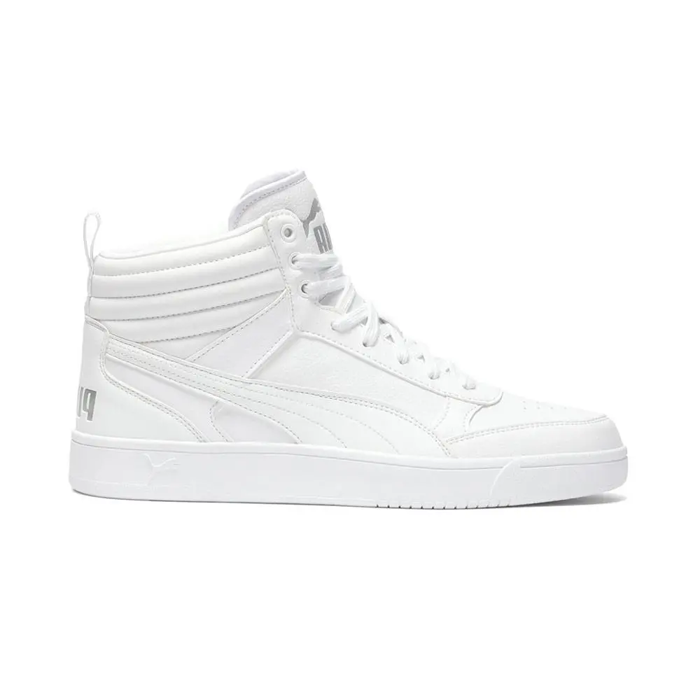 Puma shoes - PUMA Dribble Mid Lace Up - 40098008 - White 5