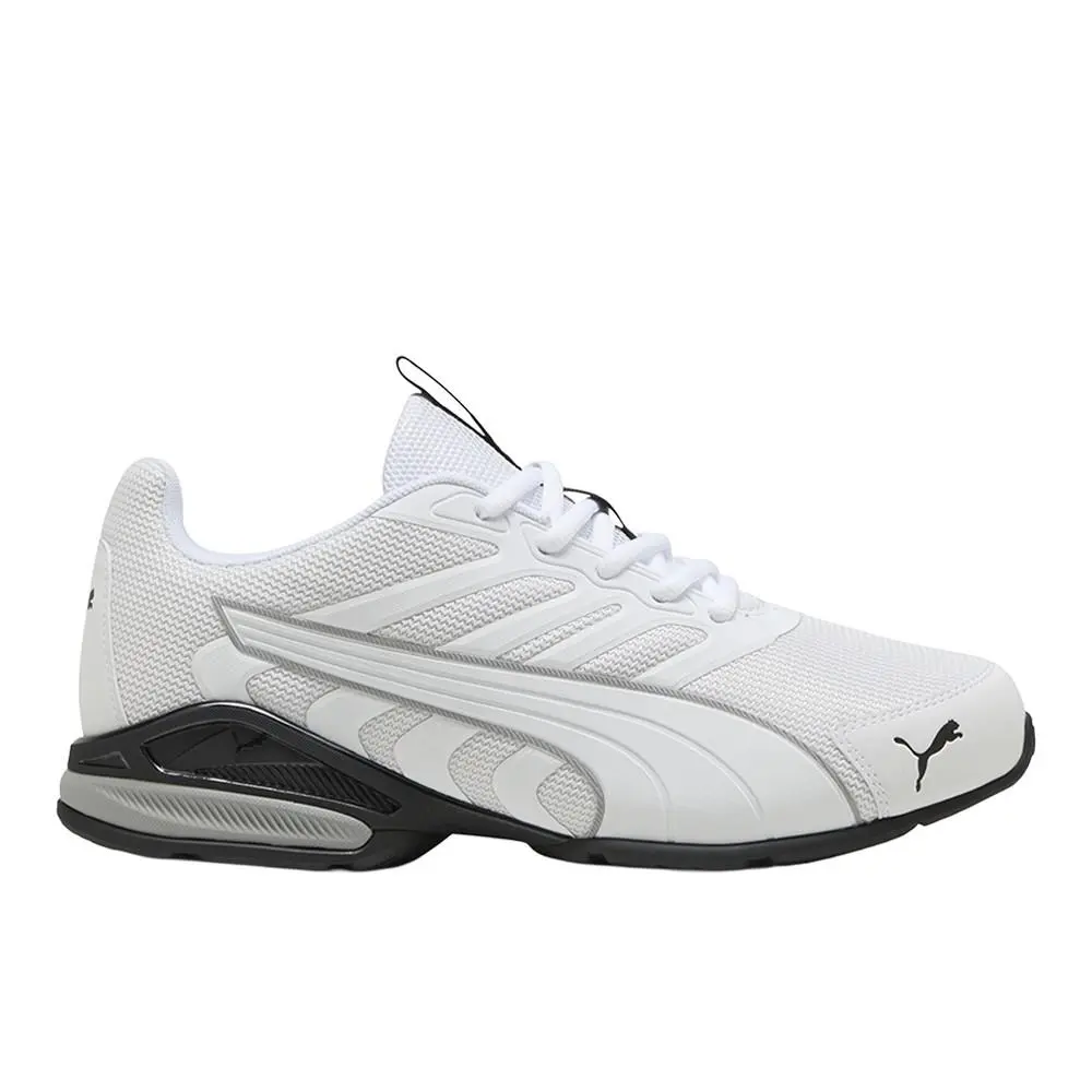 Puma Electro Lace Up Mens White Sneakers Casual Shoes 31296403