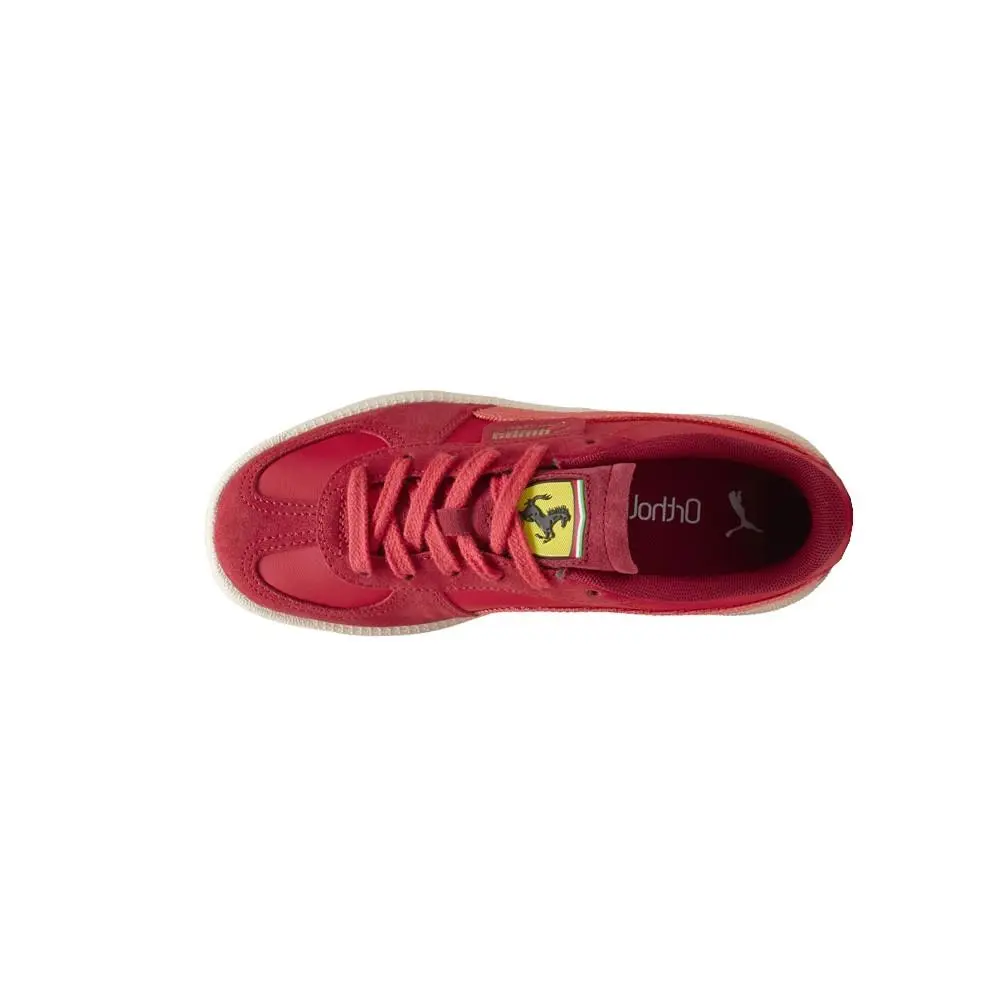 Puma shoes - PUMA Scuderia Ferrari Palermo Lace Up  Youth - 30905402 - Red 8