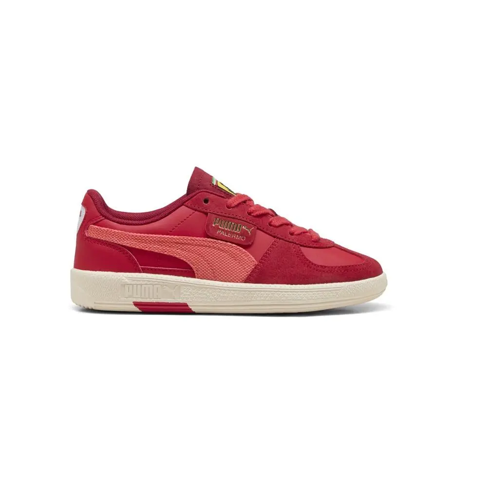 Puma shoes - PUMA Scuderia Ferrari Palermo Lace Up  Youth - 30905402 - Red 5