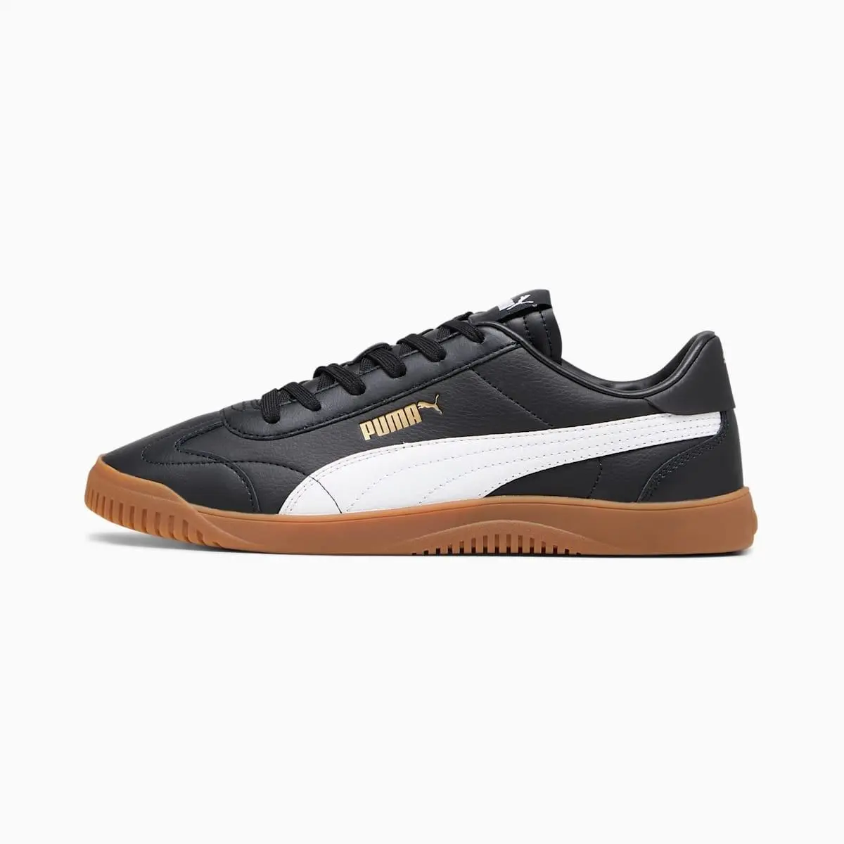 Men`s Club 5v5 Shoes Sneaker Black White Gold  Black/puma White/puma by Puma