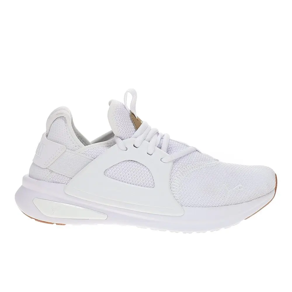 Puma Softride Enzo Evo Mix Knit Lace Up Mens White Sneakers Casual Shoes 311196