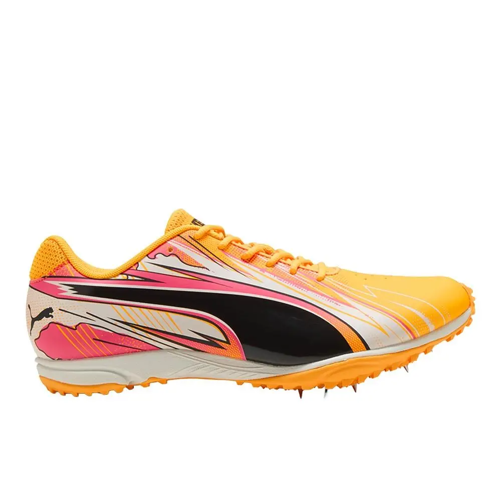 Evospeed Haraka Sparked Track Spikes Mens Orange Sneakers Athletic Shoes 31 by Puma