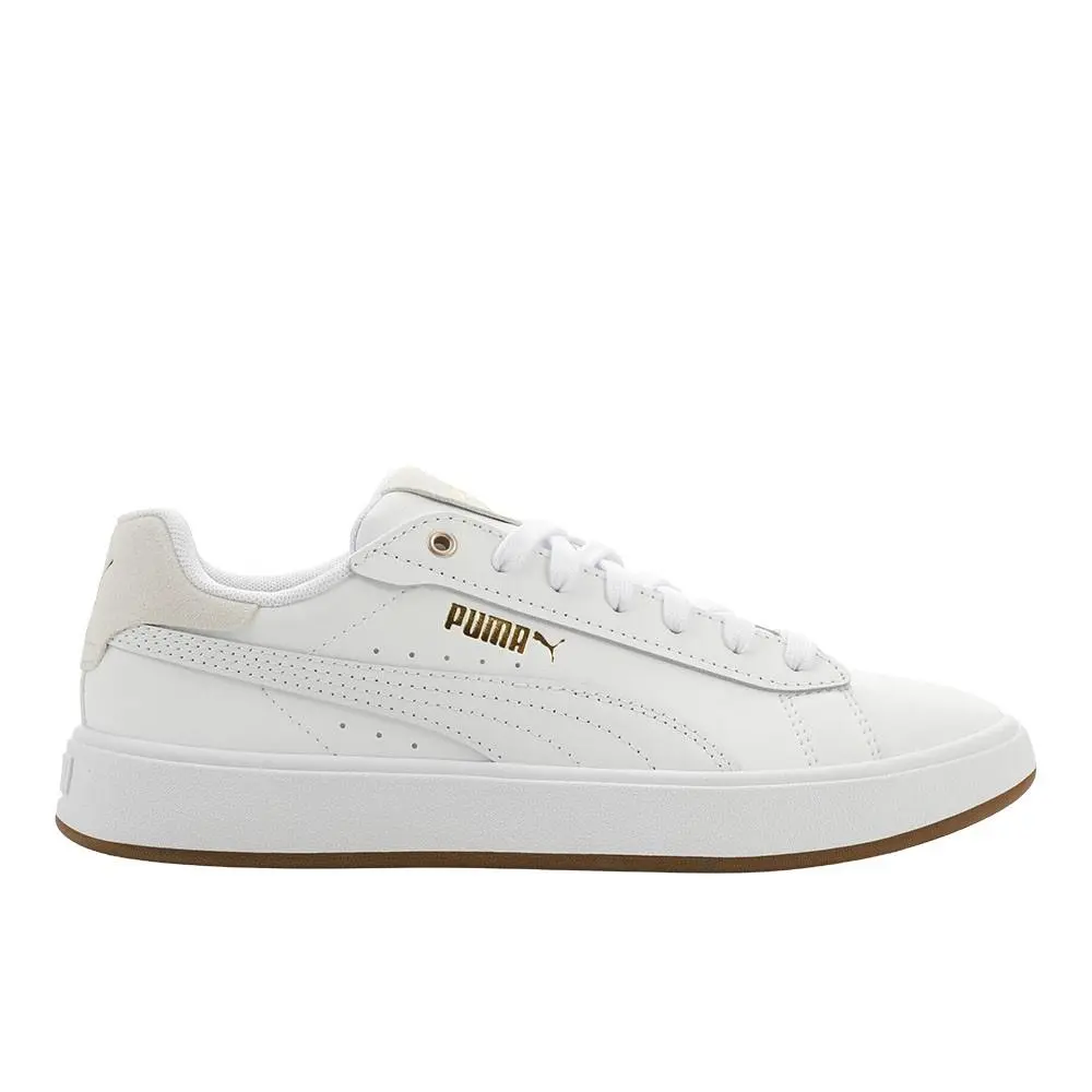 Puma Aveline Lace Up Womens White Sneakers Casual Shoes 40542501