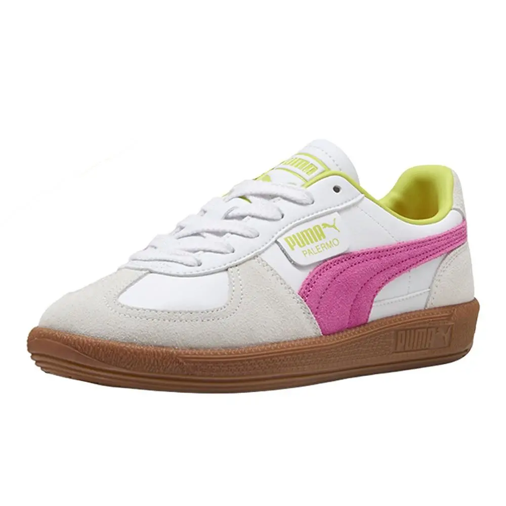 Puma shoes - PUMA Palermo Leather Lace Up - 39764725 - White 0