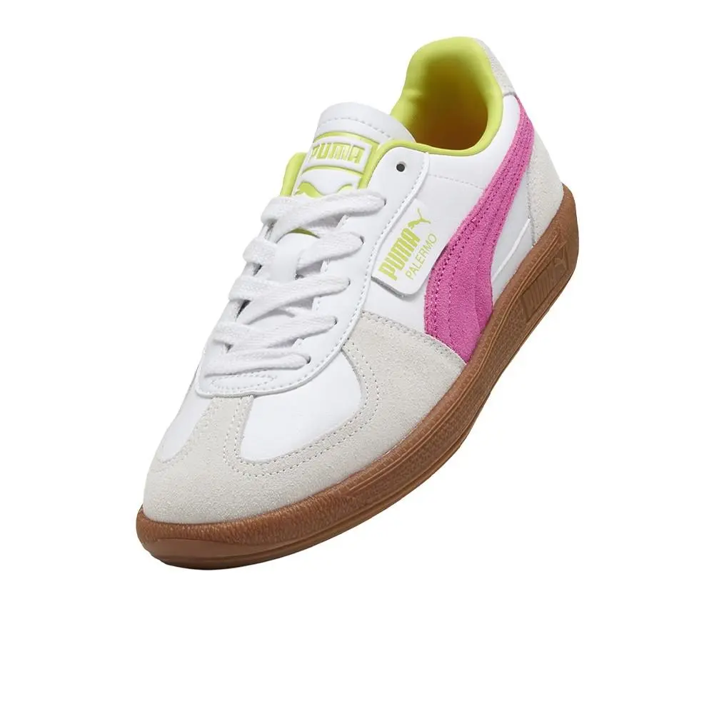 Puma shoes - PUMA Palermo Leather Lace Up - 39764725 - White 4