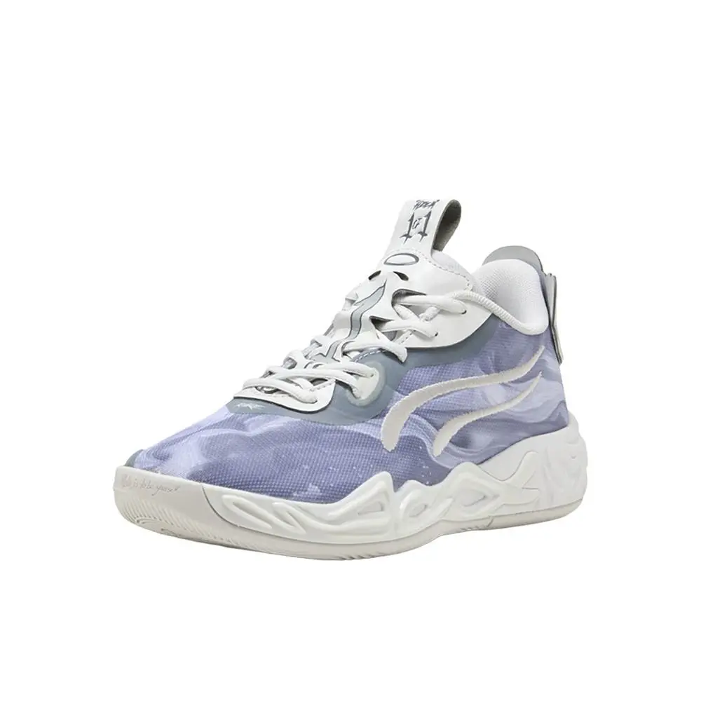 Puma shoes - PUMA  X Lamelo Ball Mb.04 Lo Team Basketball  Youth - 31217703 - Blue, Grey 0