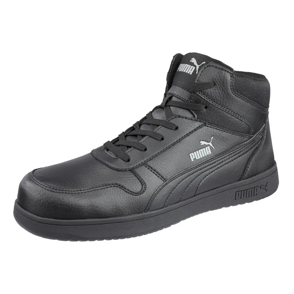 Puma shoes - PUMA Safety Frontcourt Mid Electrical Hazard Composite Toe Work - 630085 - Black 5