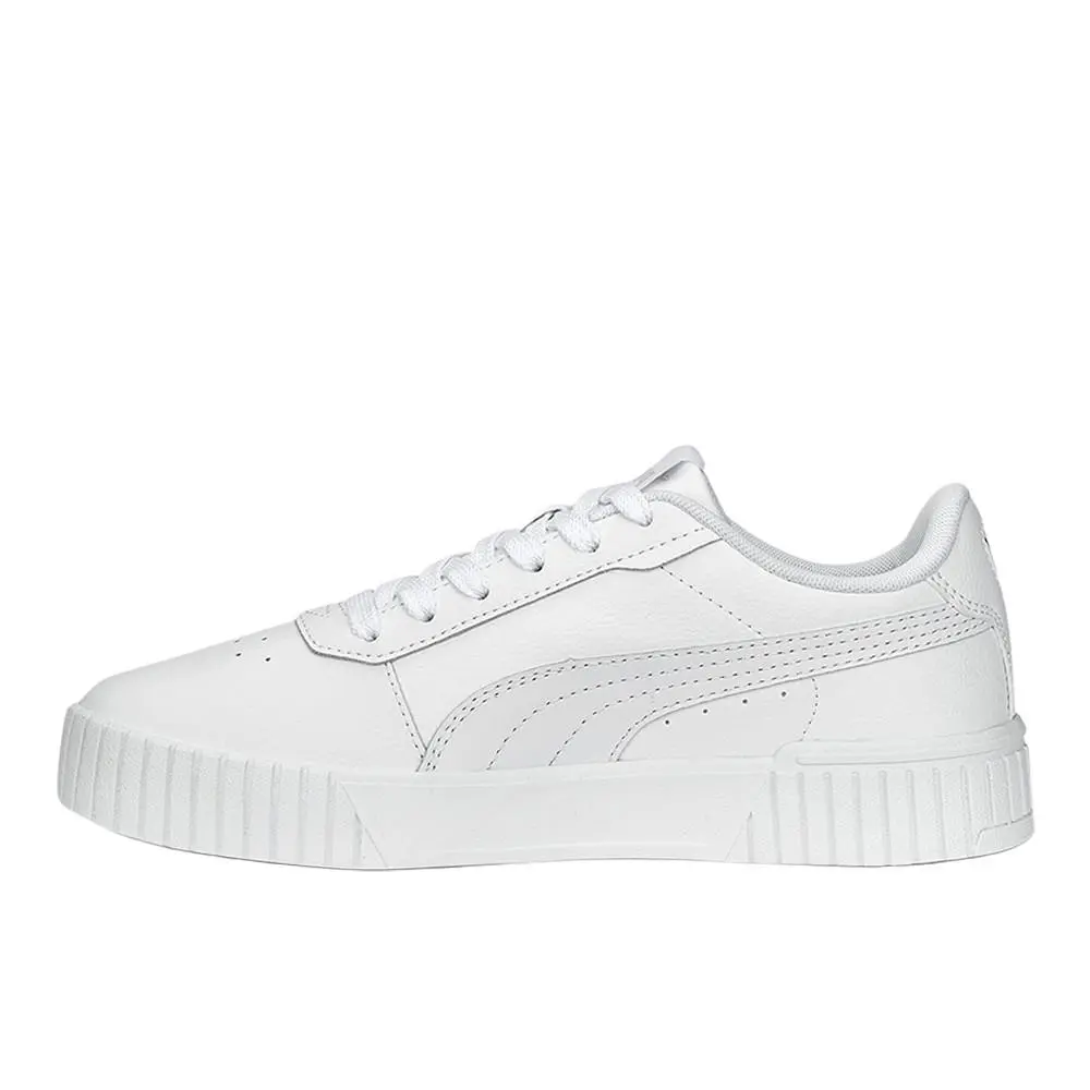 Puma shoes - PUMA Carina 2.0 Wide Lace Up - 39088802 - White 1