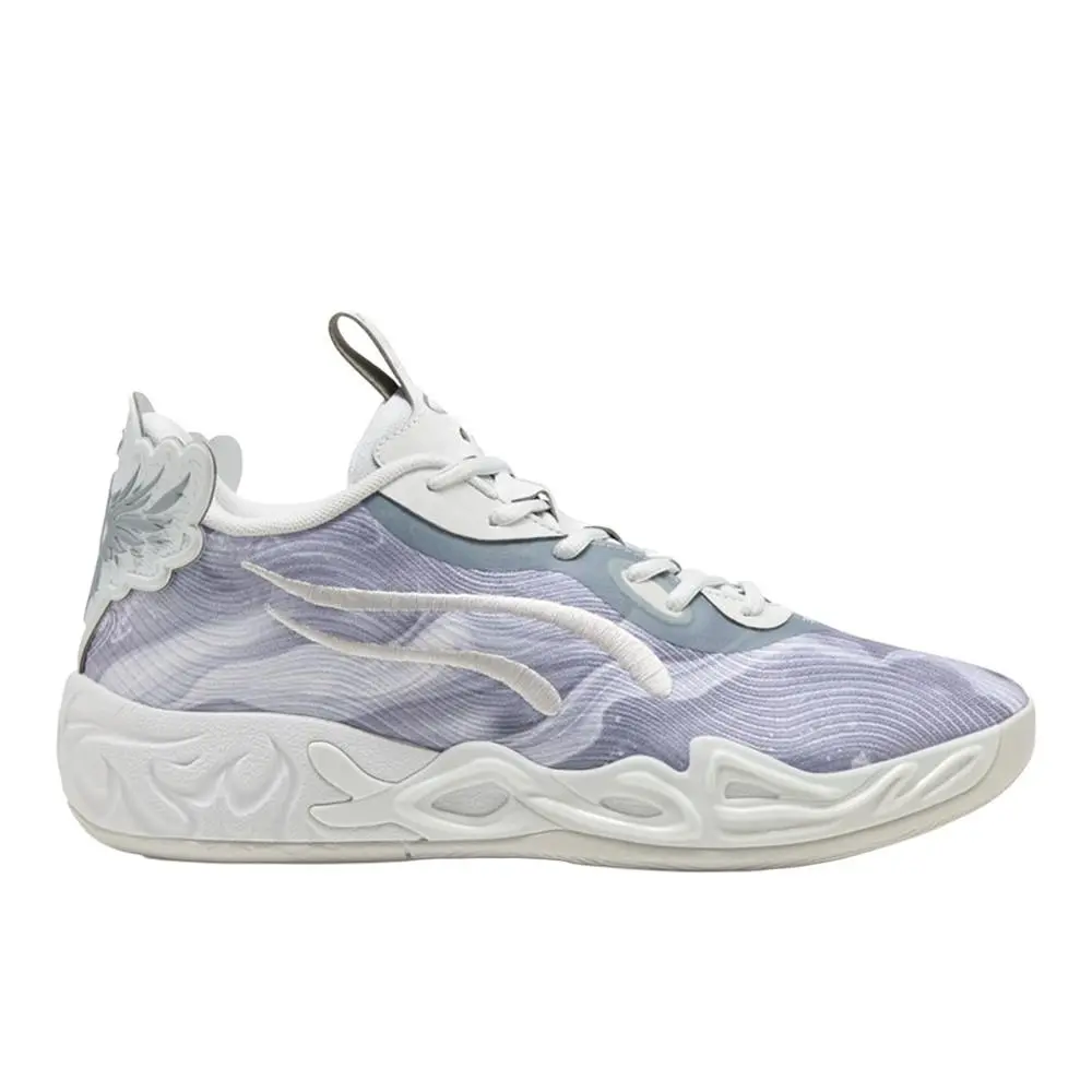 Puma X Lamelo Ball Mb.04 Lo Team Basketball Mens Grey Sneakers Athletic Shoes