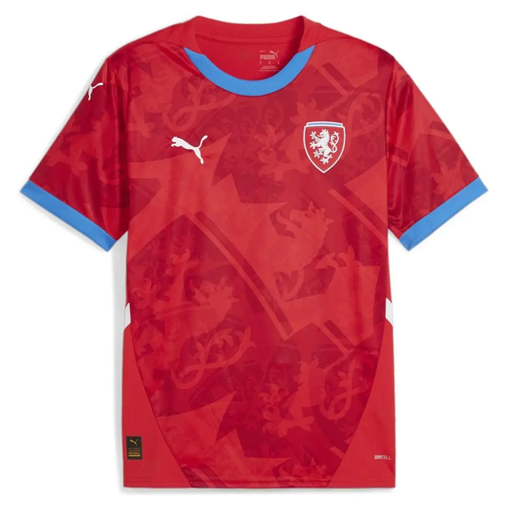 Puma clothing - PUMA Czech Republic Home Soccer Jersey - 77412201 - Red 0
