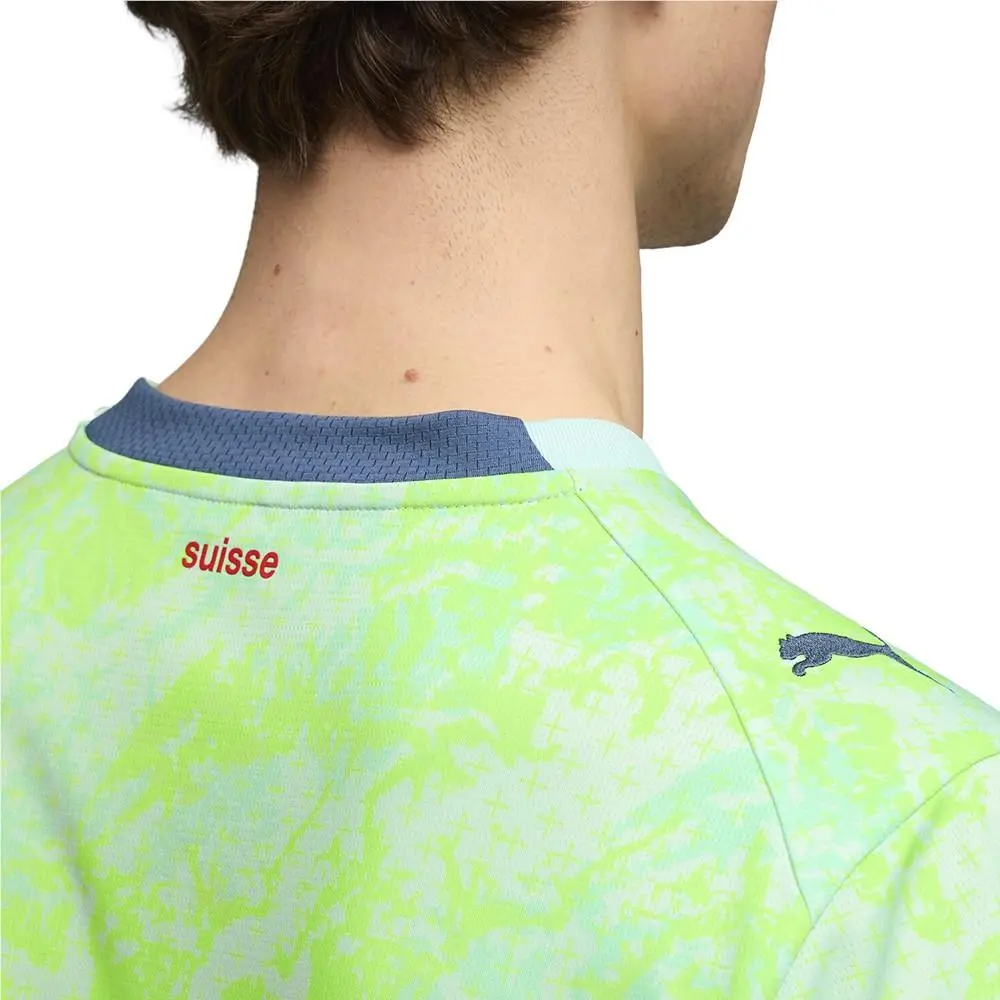 Puma clothing - PUMA Switzerland Away Crew Neck Short Sleeve Replica Jersey - 78322502 - Blue 10