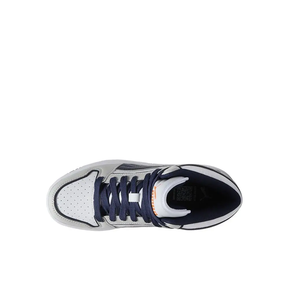 Puma shoes - PUMA Rebound Layup Outlined High Top  Youth - 40520401 - Grey 2