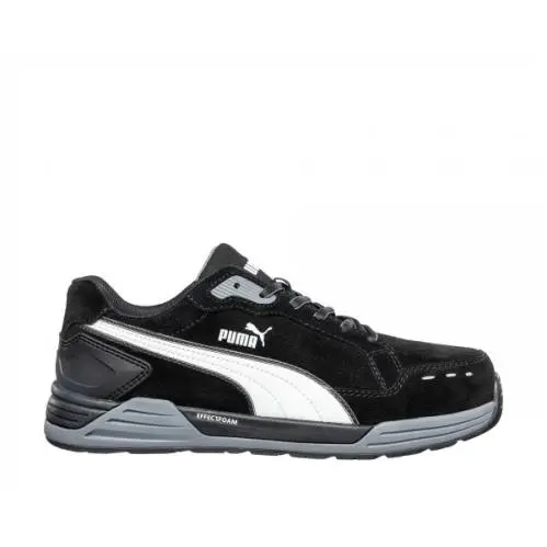 Safety Men`s Airtwist Low Composite Toe EH Work Shoes Black - 644655 Black by Puma