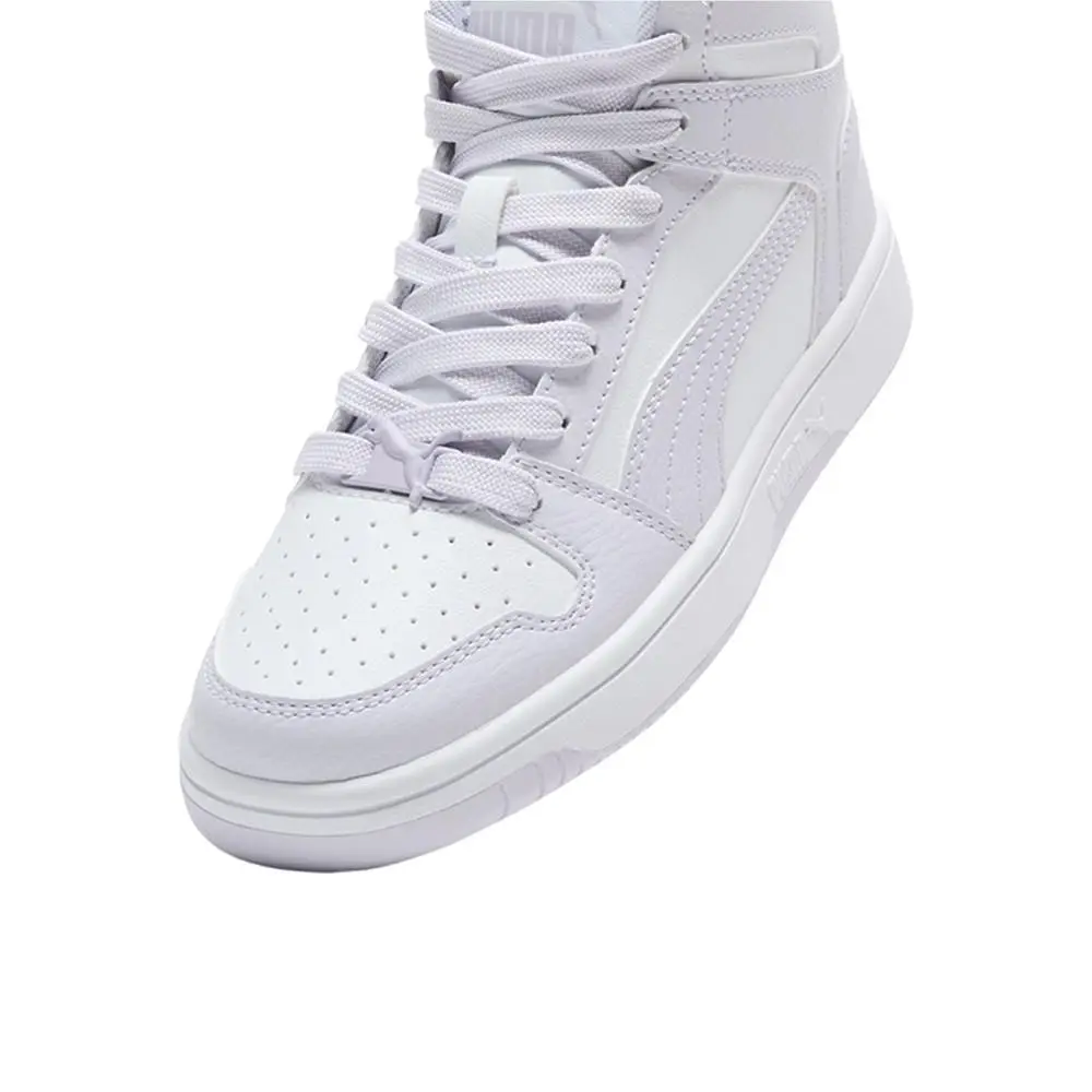 Puma shoes - PUMA Rebound Layup Rcl Cat Lace Up  Youth - 40419902 - Purple, White 12
