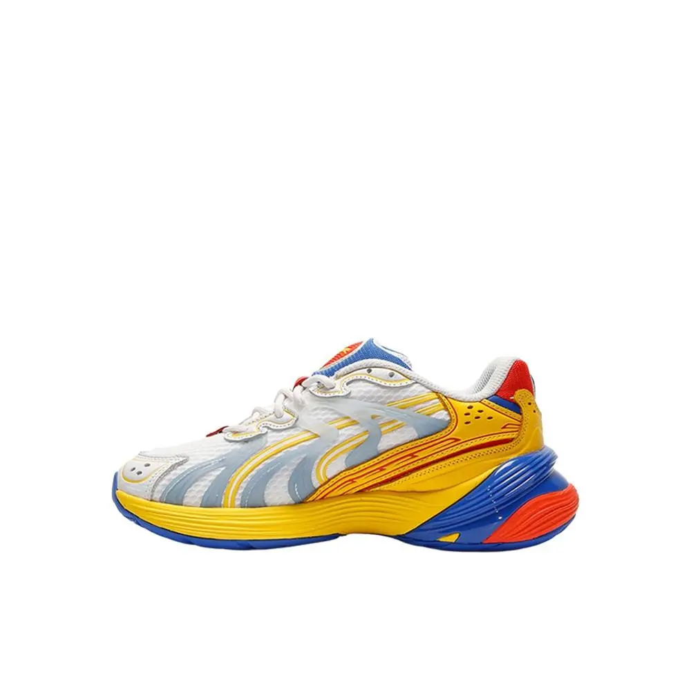 Puma shoes - PUMA Inverse Armored Lace Up  Youth - 40512301 - Blue, Off White, Yellow 1