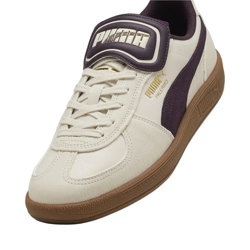 Puma shoes - PUMA Palermo Premium Lace Up - 40174404 - Off White 4