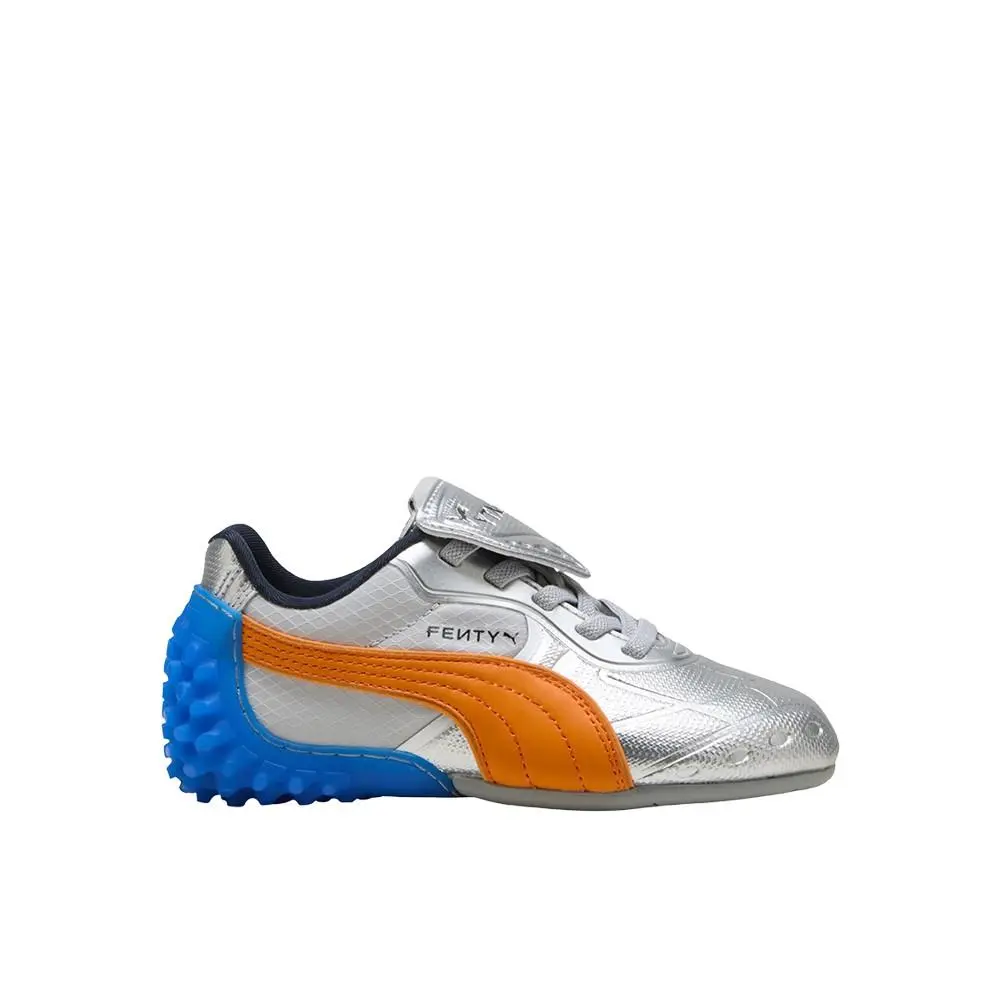 Fenty X Avanti Lsx Lace Up Youth Boys Silver Sneakers Casual Shoes 404811 by Puma