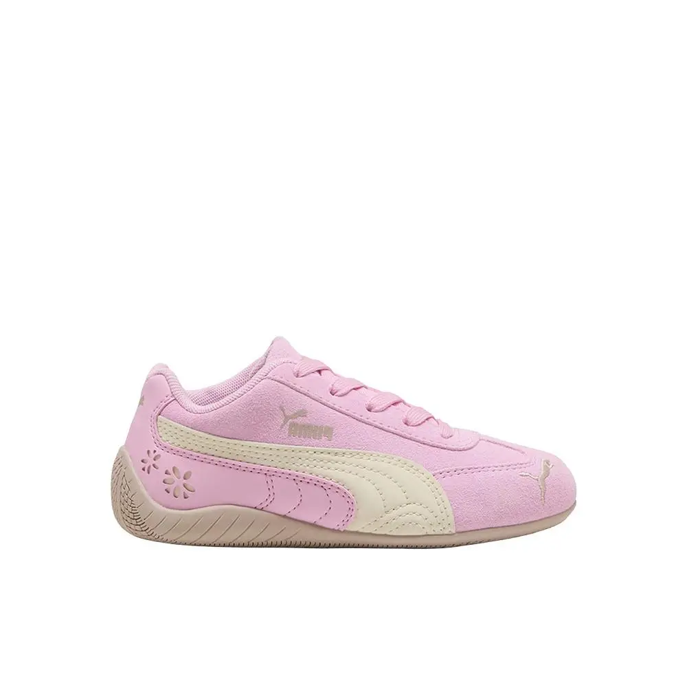 Puma Speedcat Eternal Bloom Lace Up Youth Girls Pink Sneakers Casual Shoes 4049