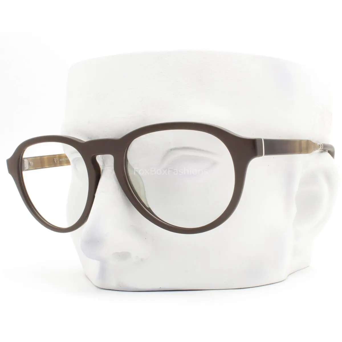 R-8R Eyeglasses OV5557U 7005 Glasses Semi-matte Brown with Pouch by Oliver Peoples