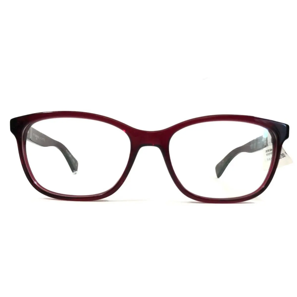 Eyeglasses Frames OV5194 1673 Follies Clear Red Square 51-16-140 by Oliver Peoples
