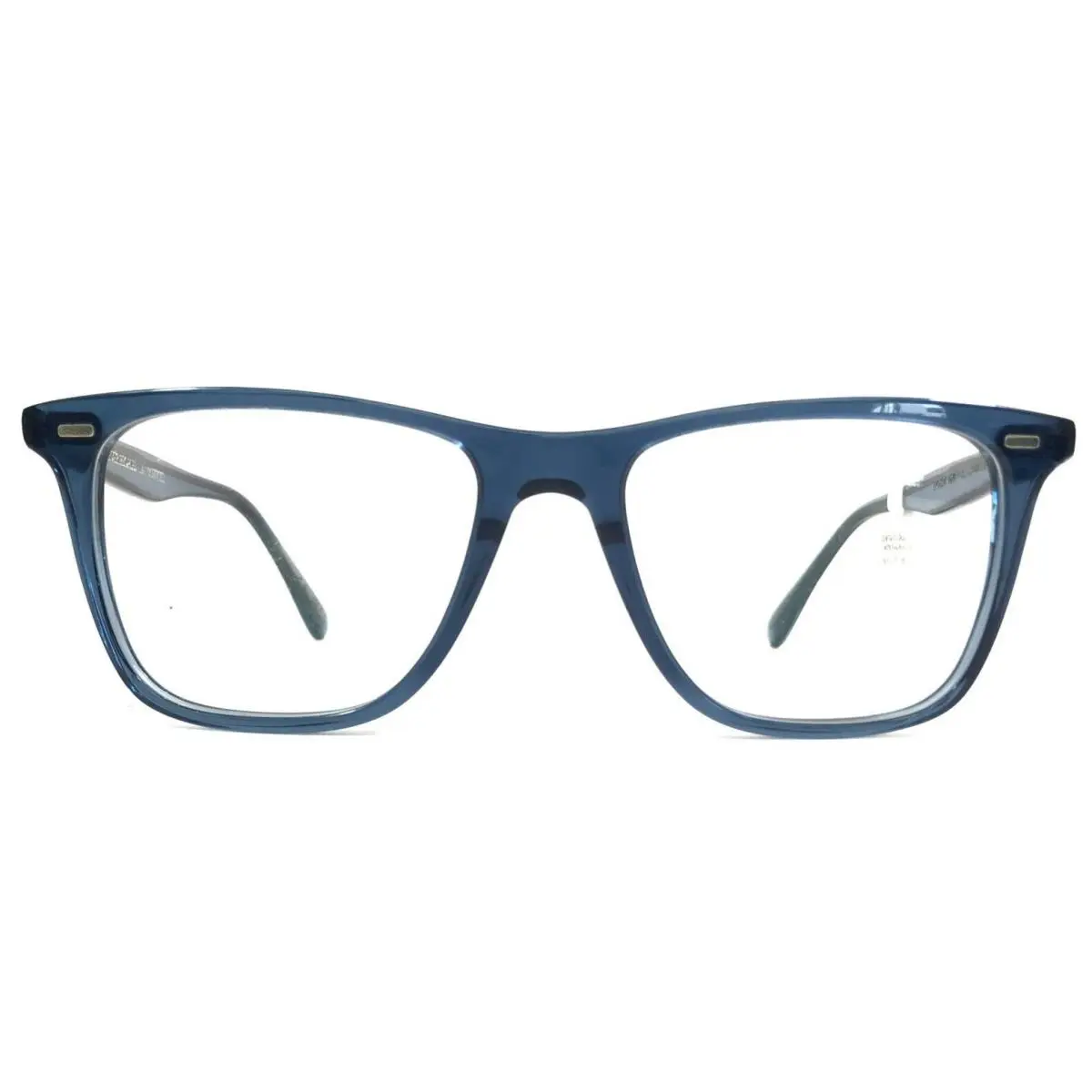 Eyeglasses Frames OV5437U 1670 Ollis Clear Blue Square 51-17-145 by Oliver Peoples