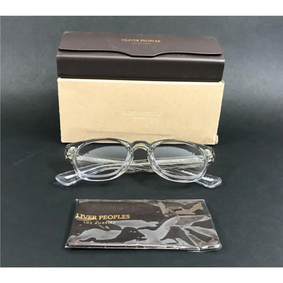Eyeglasses Frames OV55080 1752 Allenby Crystal Gradient 49-22-145 by Oliver Peoples