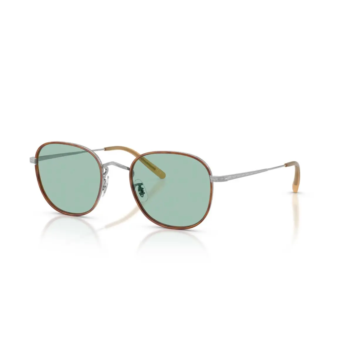 Mehr OV 1375T Silver and Amber/sea Green Wash 5036 Eyeglasses by Oliver Peoples