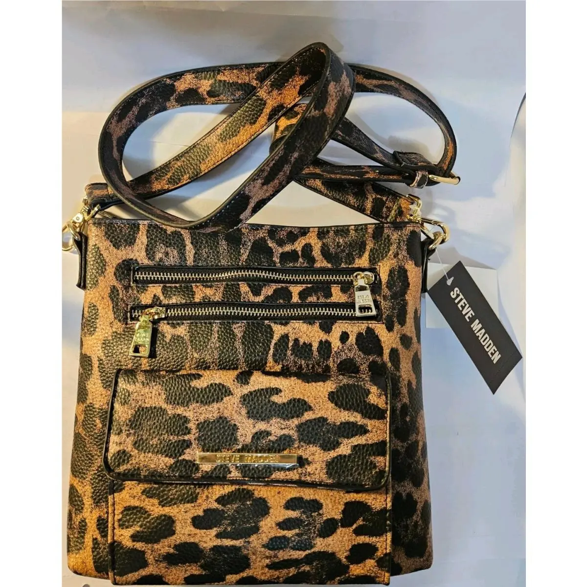 Women’s Steve Madden Leopard Print Purse Crossbody