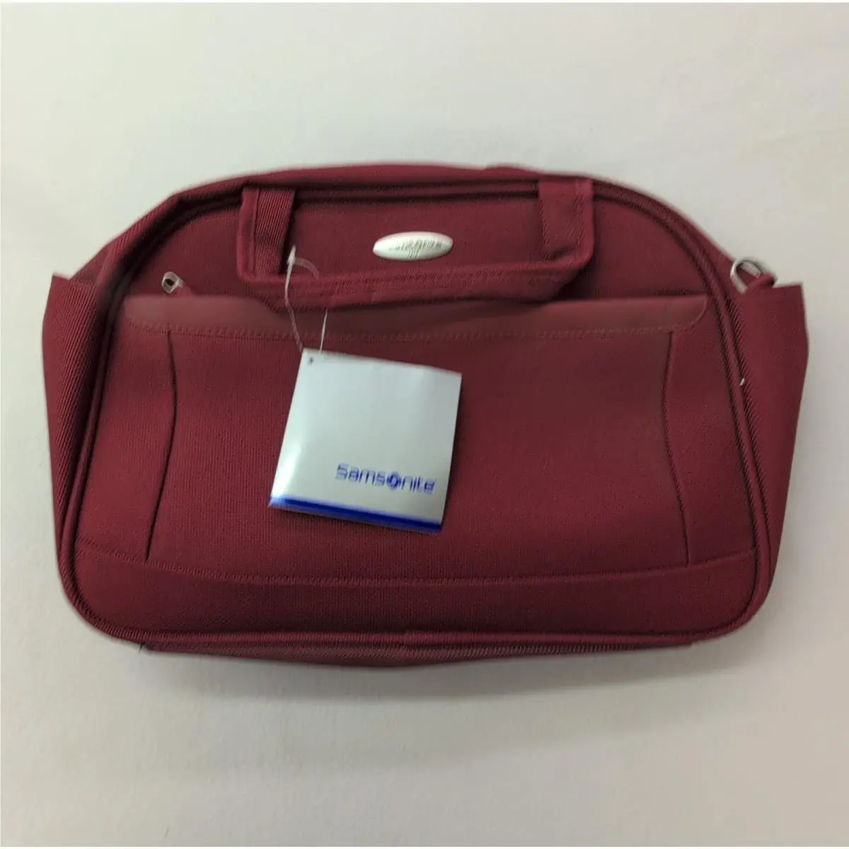 Samsonite Austonia Tote Toploader Red 16 Briefcase Checkpoint Friendly