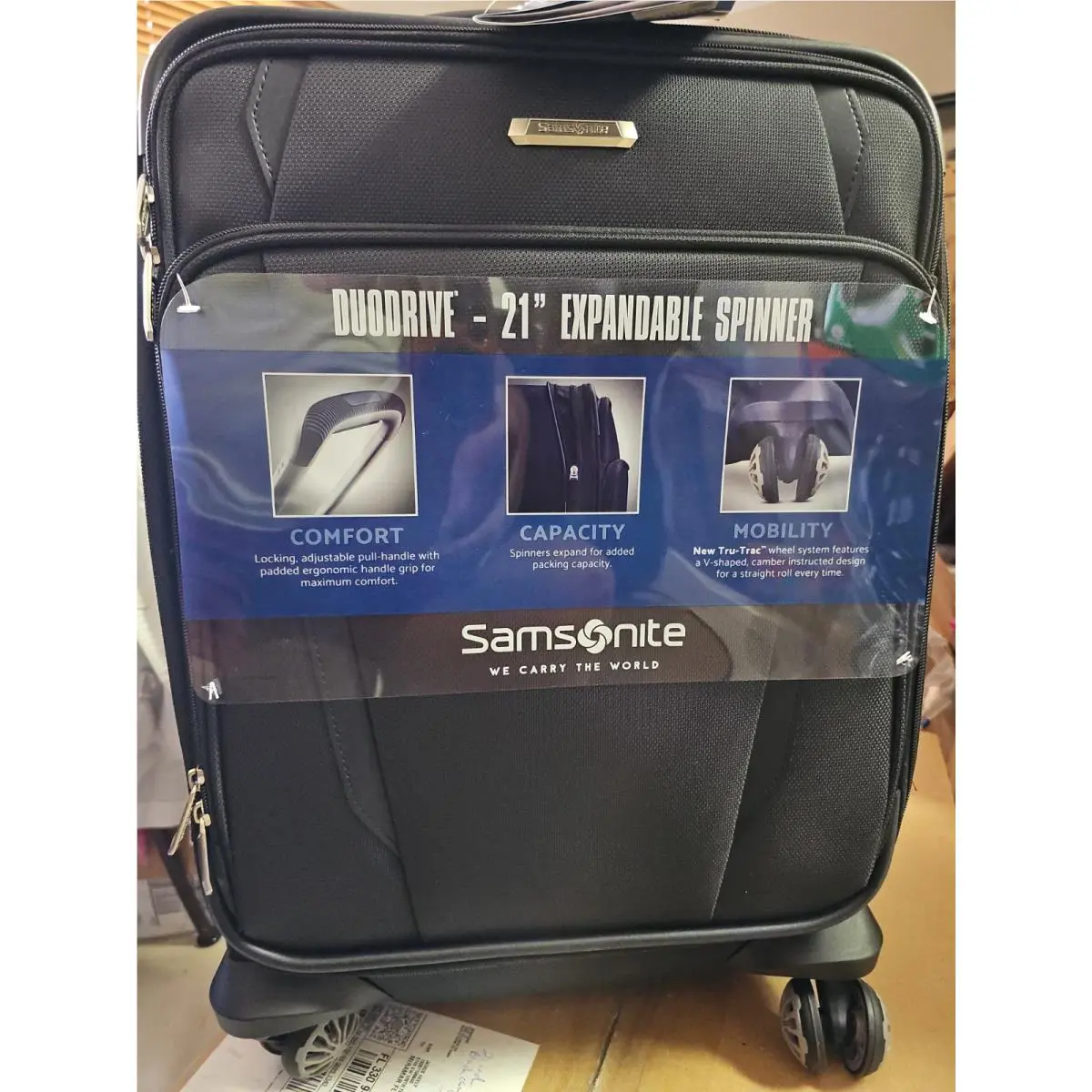 Duodrive 21 Expandable Spinner - Black by Samsonite