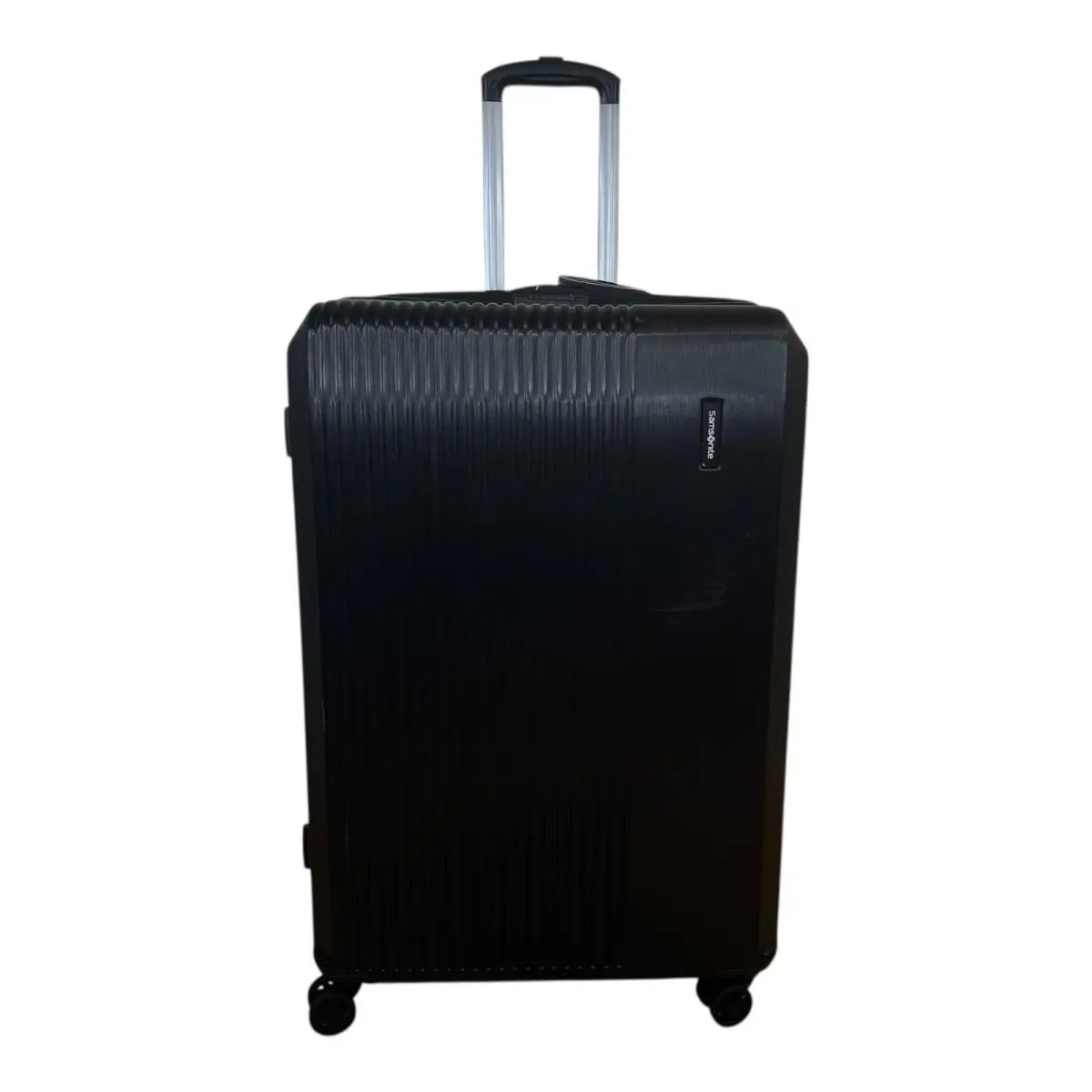 28 Spinner Hardcase Suitcase Bass Black Solid 28 X 20 X 13 by Samsonite