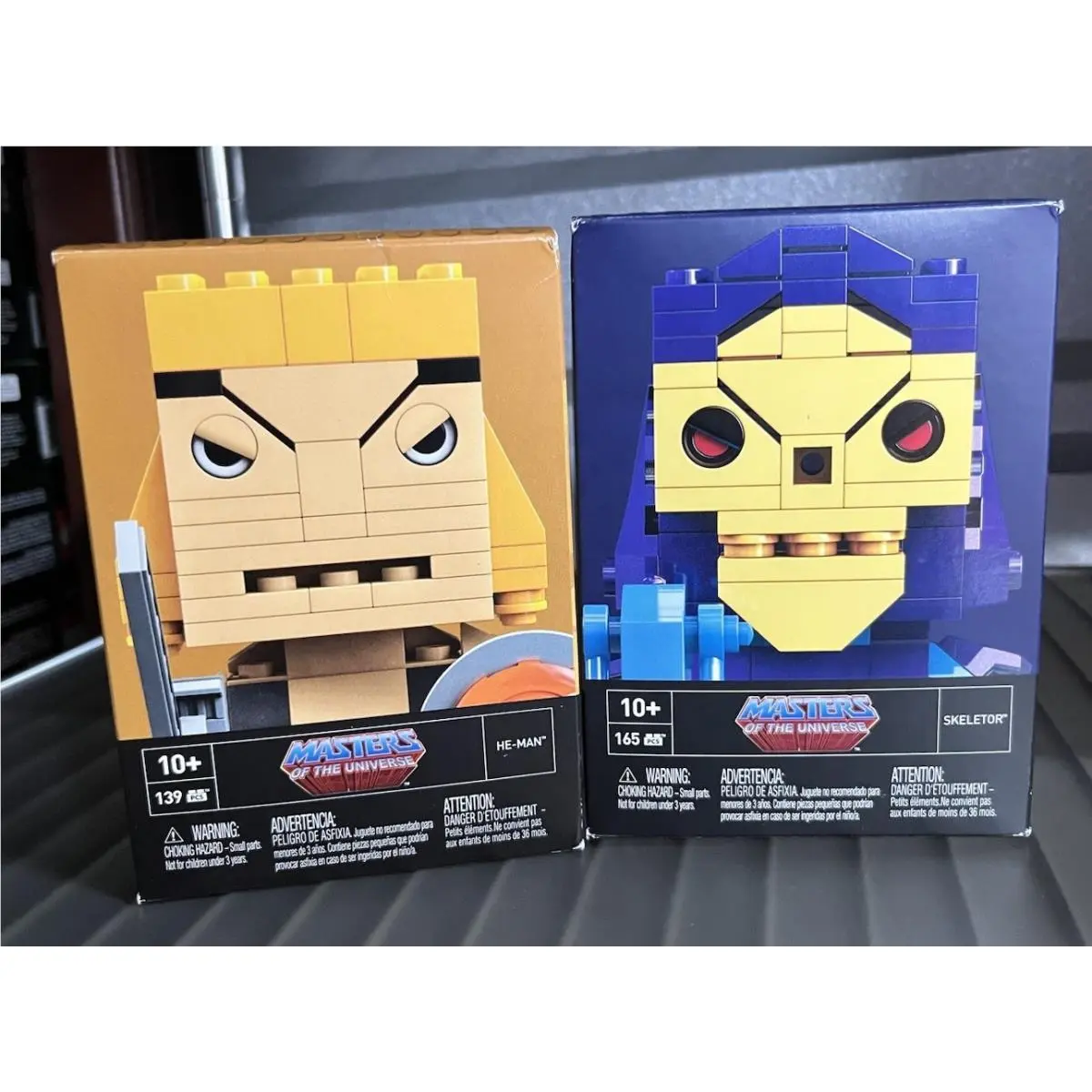 Kubros Masters Of The Universe Set: He-man 1 Skeletor 2 Figure