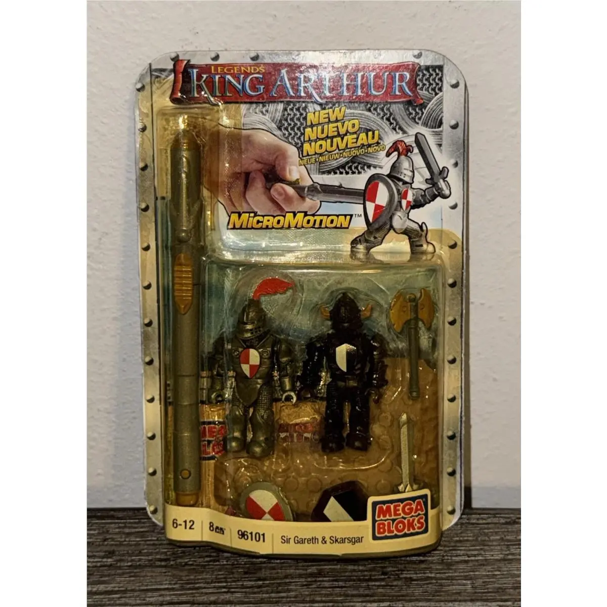 Mega Bloks Legends King Arthur Sir Gareth Skarsgar 96101