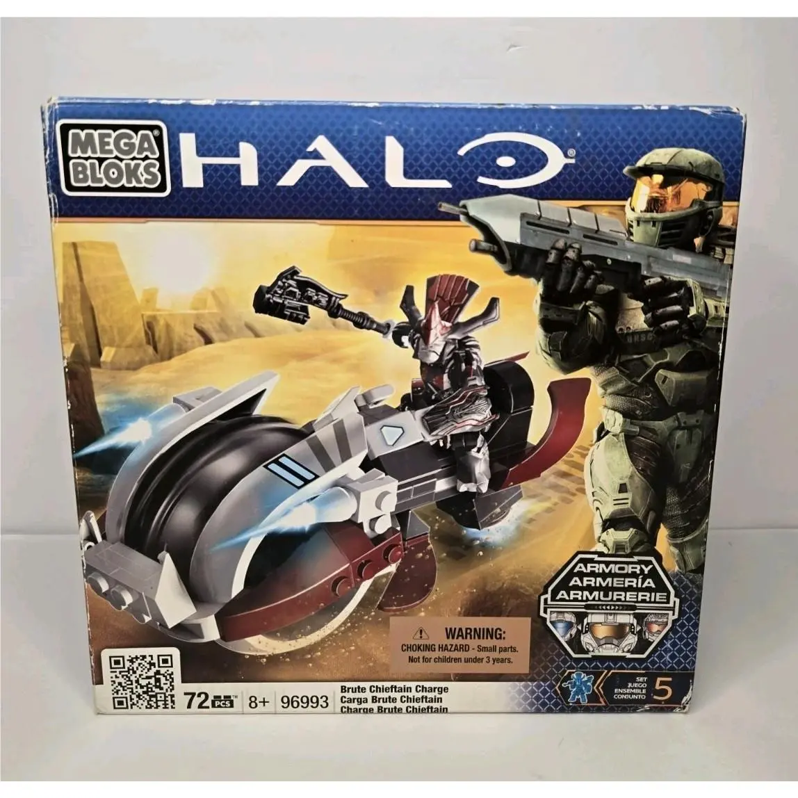 Halo Mega Bloks Brute Chieftain Charge 96993 2012