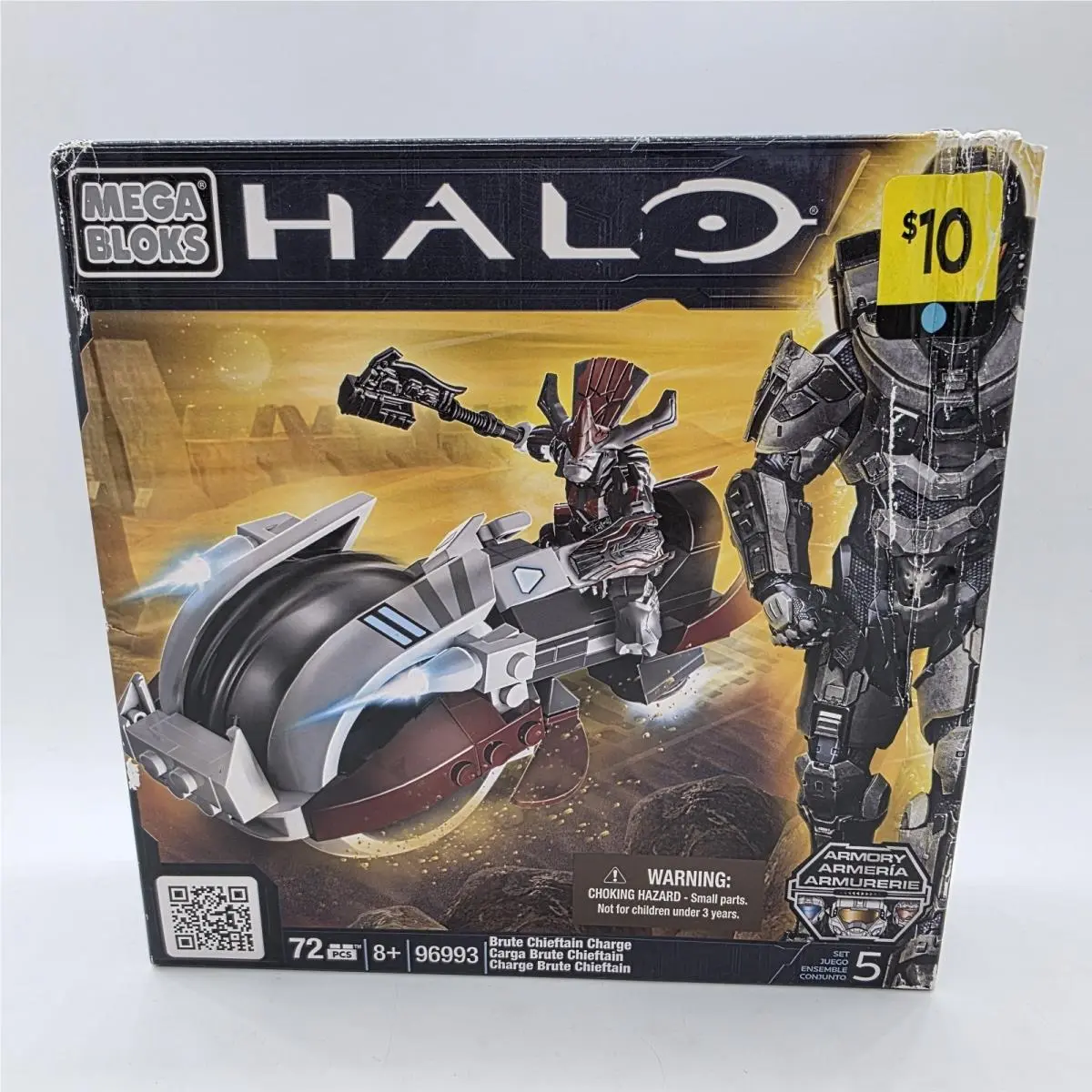 Halo Mega Bloks Brute Chieftain Charge 96993 2012