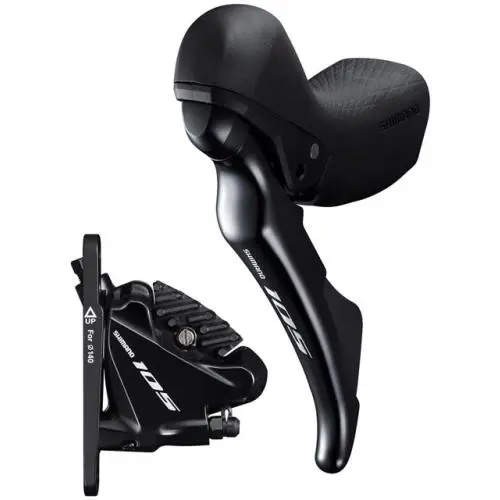 Shimano 105 ST-R7020 Hydraulic Brake/shift Lever with BR-R7070 Flat Mount